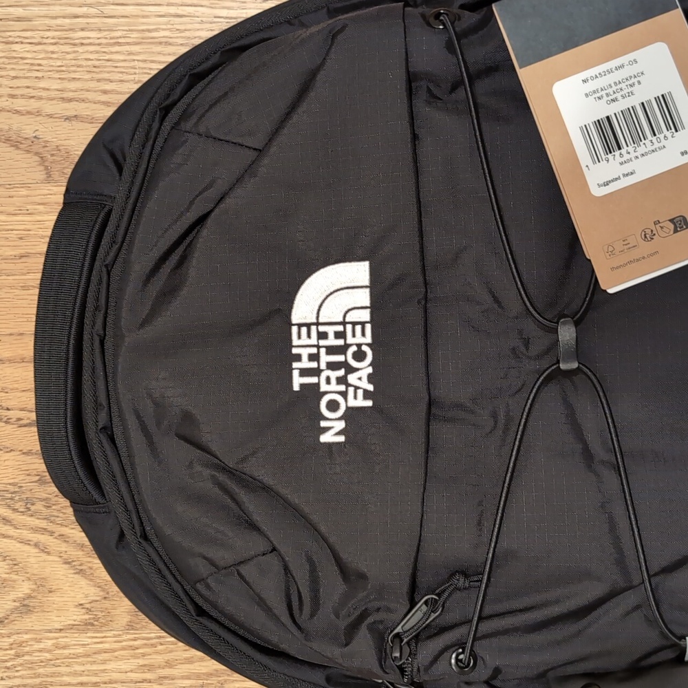 THE NORTH FACE Borealis Backpack/Bookbag Black 28L NEW - Picture 3 of 8